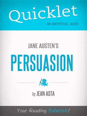 cover image of Quicklet on Jane Austen's Persuasion